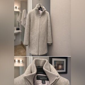 J.Crew Italian Stadium-Cloth Wool Blend Coat (Nello Gori)